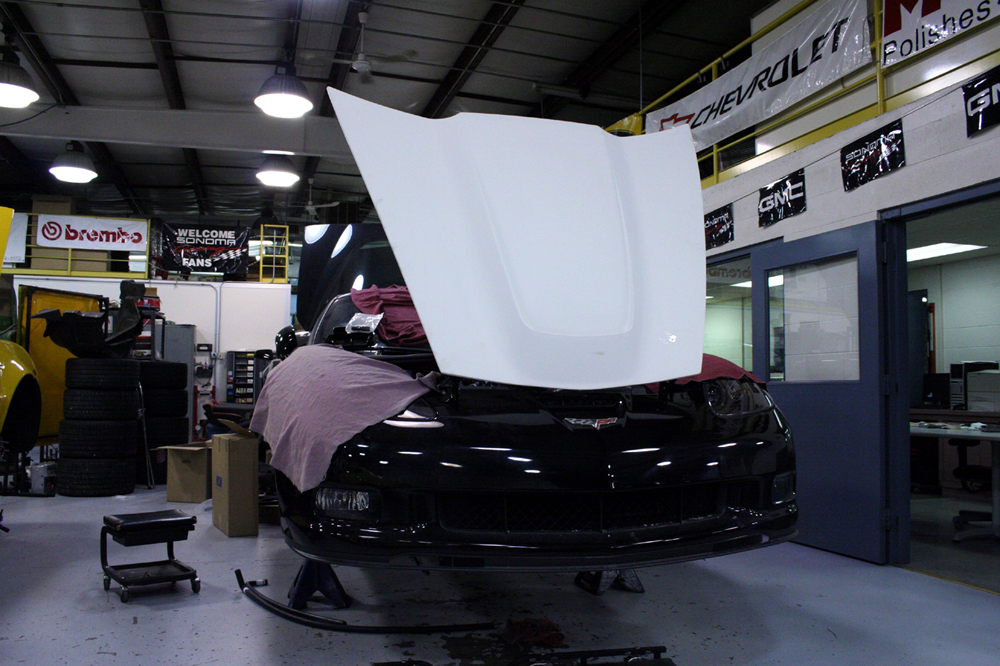 Lingenfelter C6 Corvette Sv4 Supercharger Hood 2005 2010 Lingenfelter