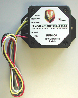 the lingenfelter performance engineering rpm 001 rpm controlled switch 