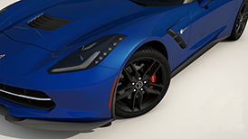 ACS RTM Composite C7 Corvette Stingray Front Wheel Deflectors 2014-15 - lingenfelter.com