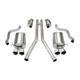 CORSA Cadillac Sport Sound 2.5" Cat-Back Exhaust with Twin 3.5" Tips 2004-2008