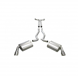 CORSA Sport Sound Chevy Camaro SS 2.5" Cat-Back Exhaust with Single 3.5" Polished LPE Tips 2010-2013