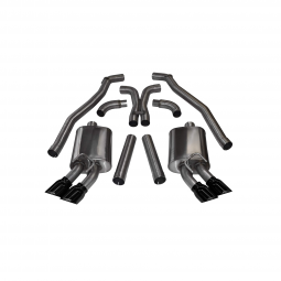 CORSA Camaro ZL1 Stainless Steel Exhaust Black Diamond Tips 2012-2014