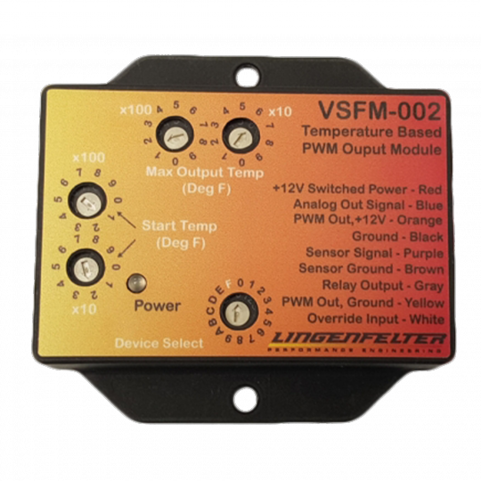 Lingenfelter VSFM-002 Variable Speed DC Brushless Fan & Pump PWM