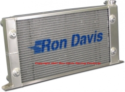 Ron Davis 1A-1100-1 25″ Wide X 13″ Tall X 2″ Thick Drag Racing Radiator