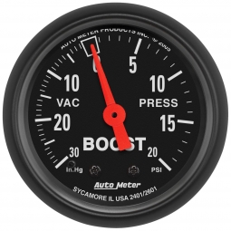 AutoMeter Z Series Boost Gauge (2 1/16", 0-20 PSI) 2601