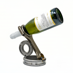 Connecting Rod Wine Bottle Stand