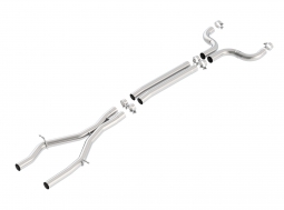 BORLA Camaro SS 6.2L Connecting X-Mid Pipe & Mid Pipes 2016-2022