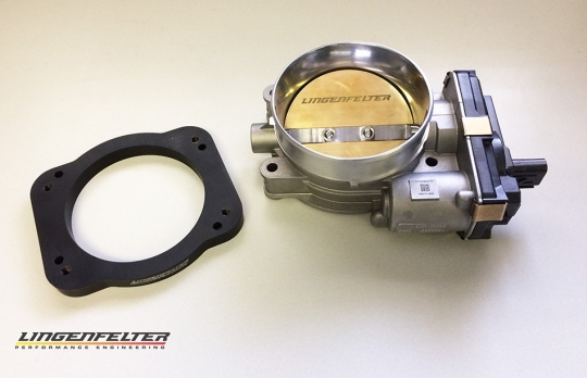 Lingenfelter Ported LT5 95 mm Throttle Body & Adapter Plate for GM Gen V V8  Applications