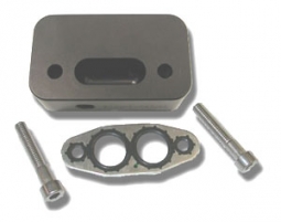 LS1 Turbo/Supercharger Oil Feed Block Kit